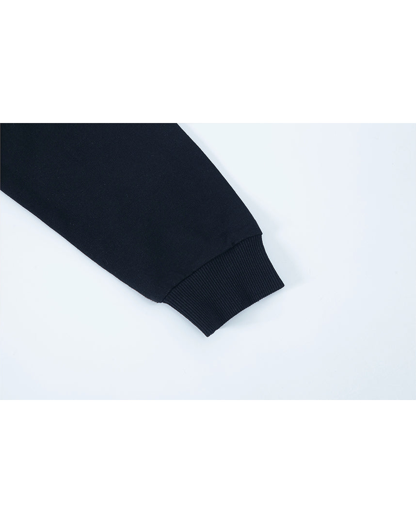 Blurred Flower Black long-sleeve.