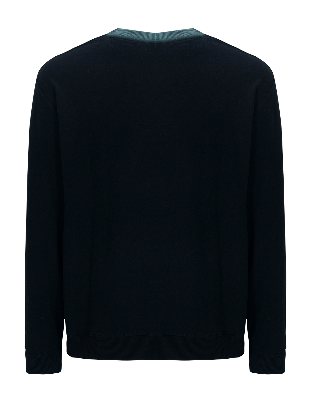 Blurred Flower Black long-sleeve.