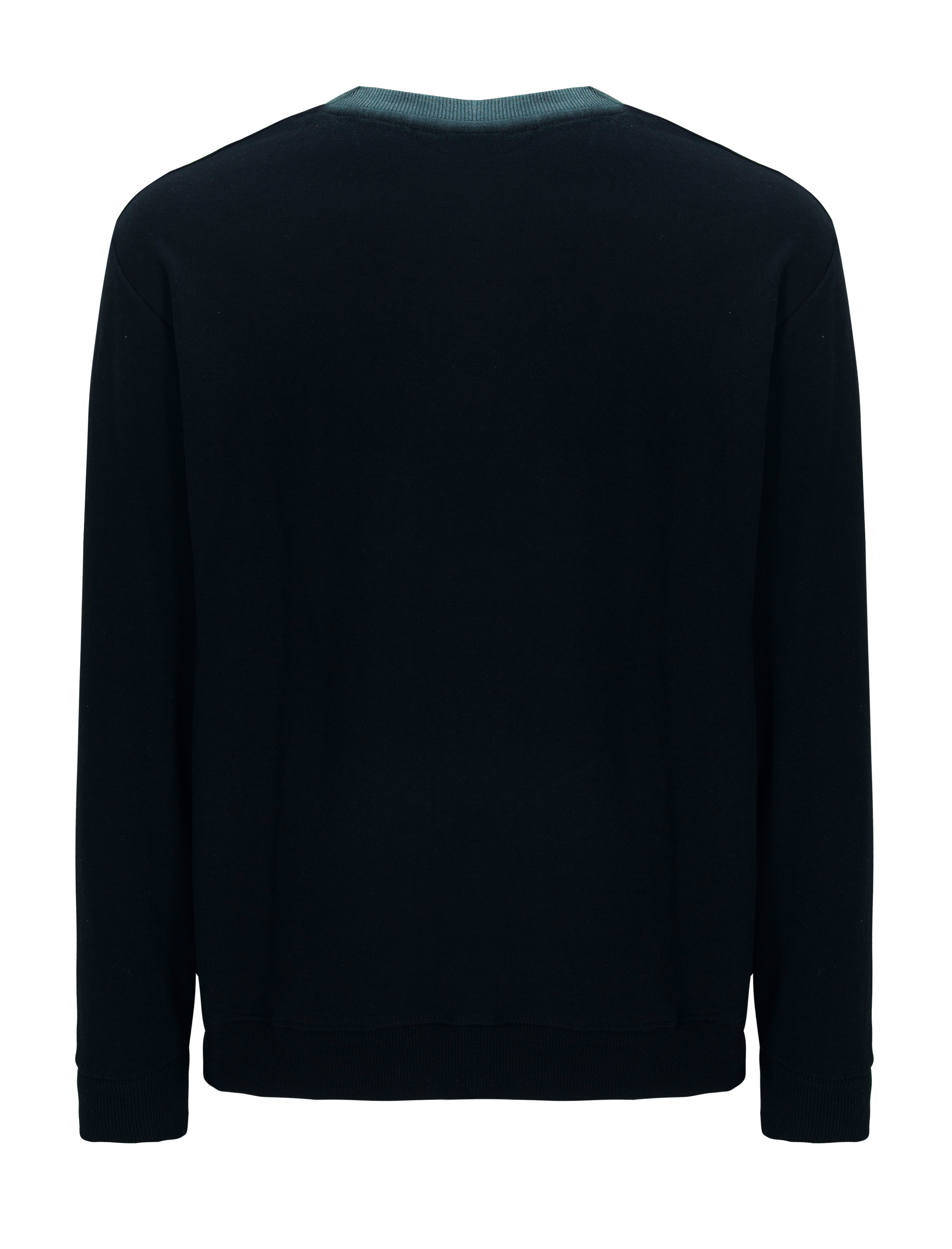 Blurred Flower Black long-sleeve.