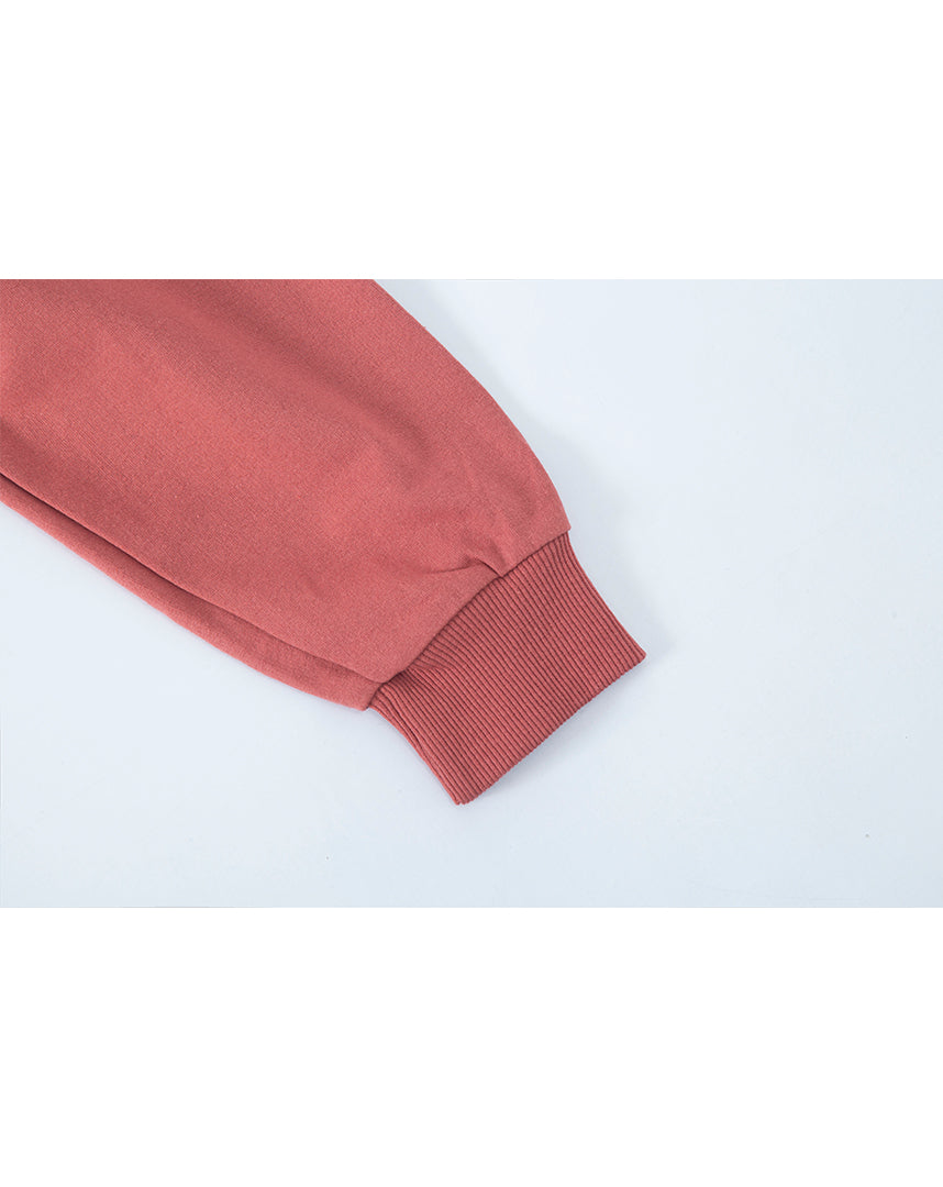 Blurred Flower Red long-sleeve.