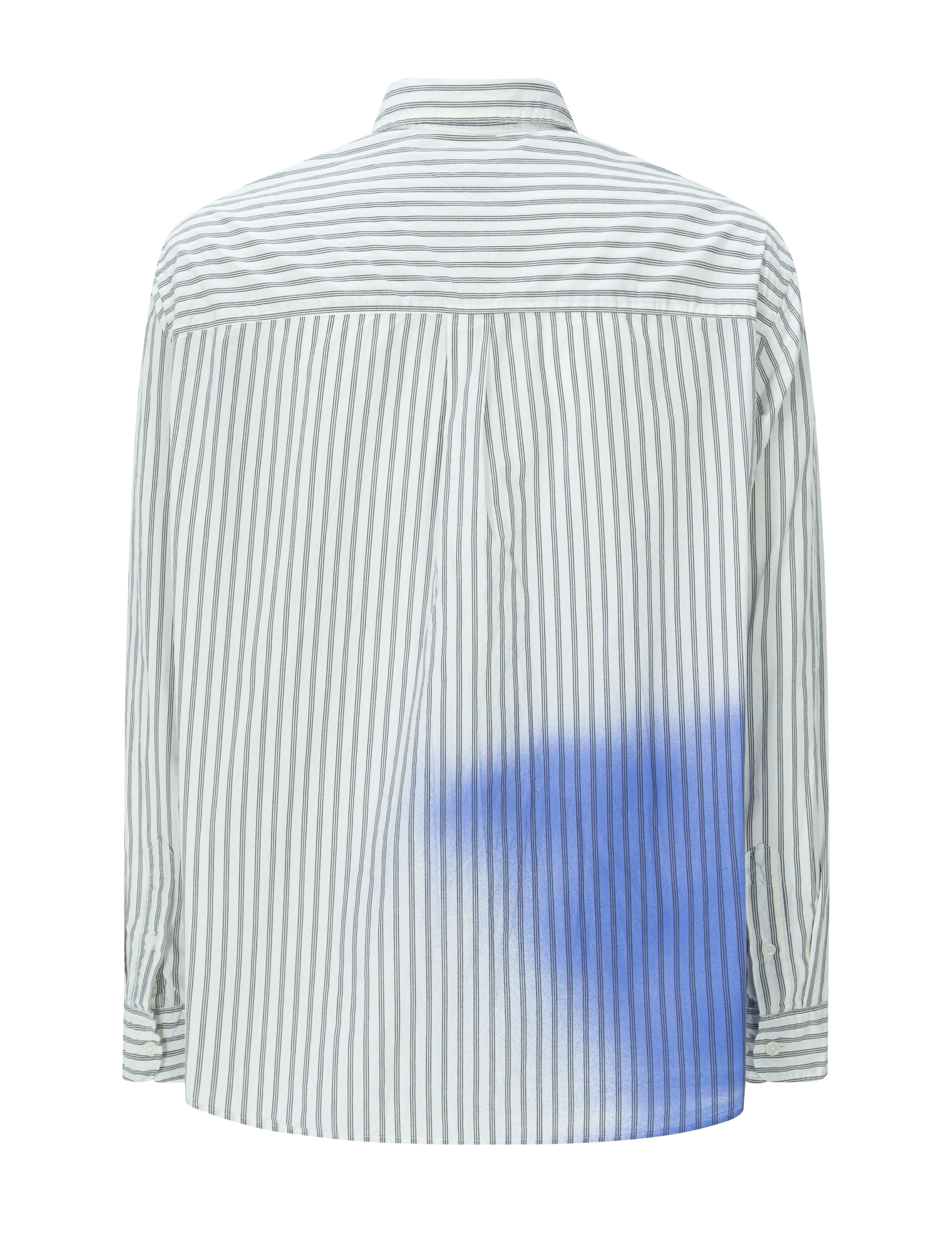 Blue Washed Stripe Shirt