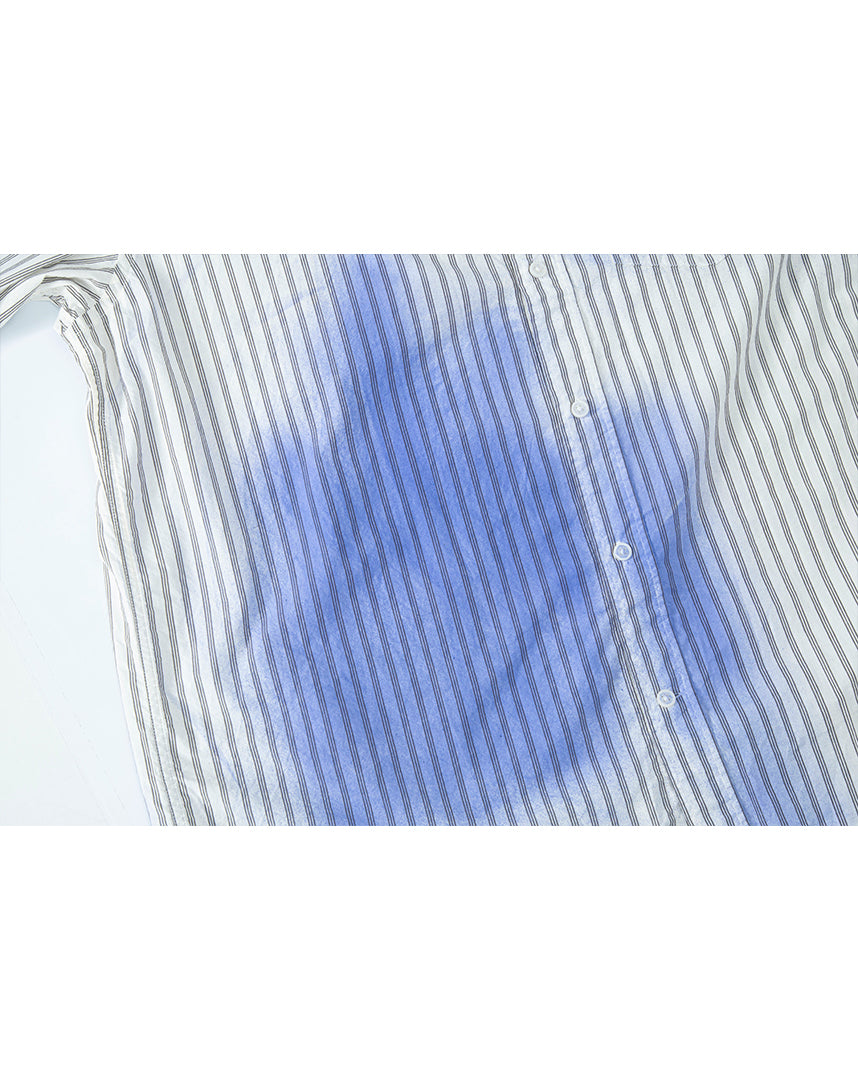 Blue Washed Stripe Shirt