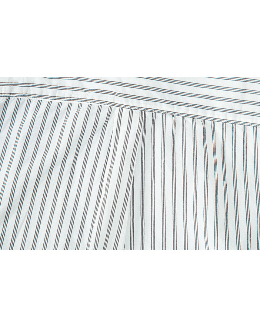 Blue Washed Stripe Shirt